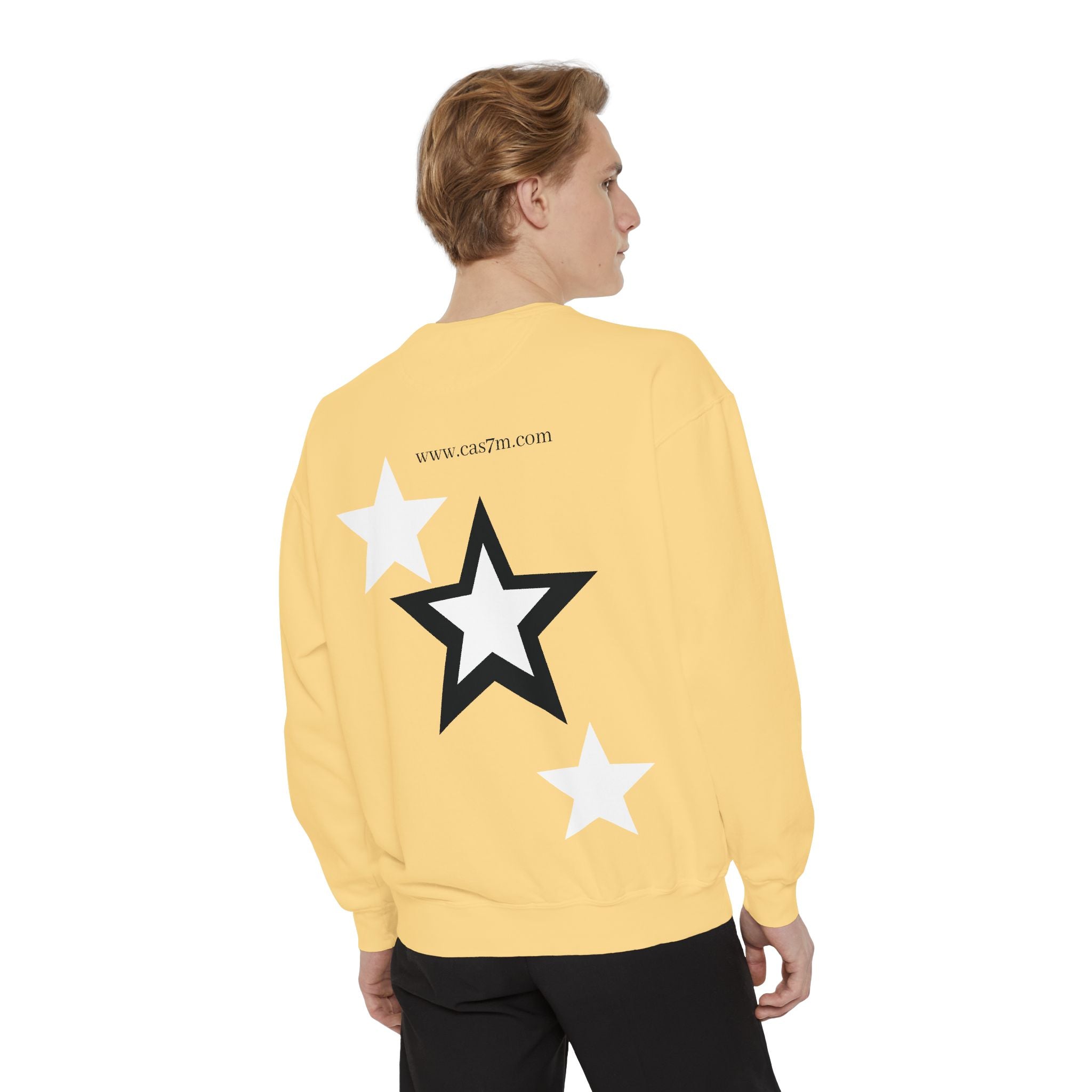 Unisex Garment-Dyed Sweatshirt - cas7m