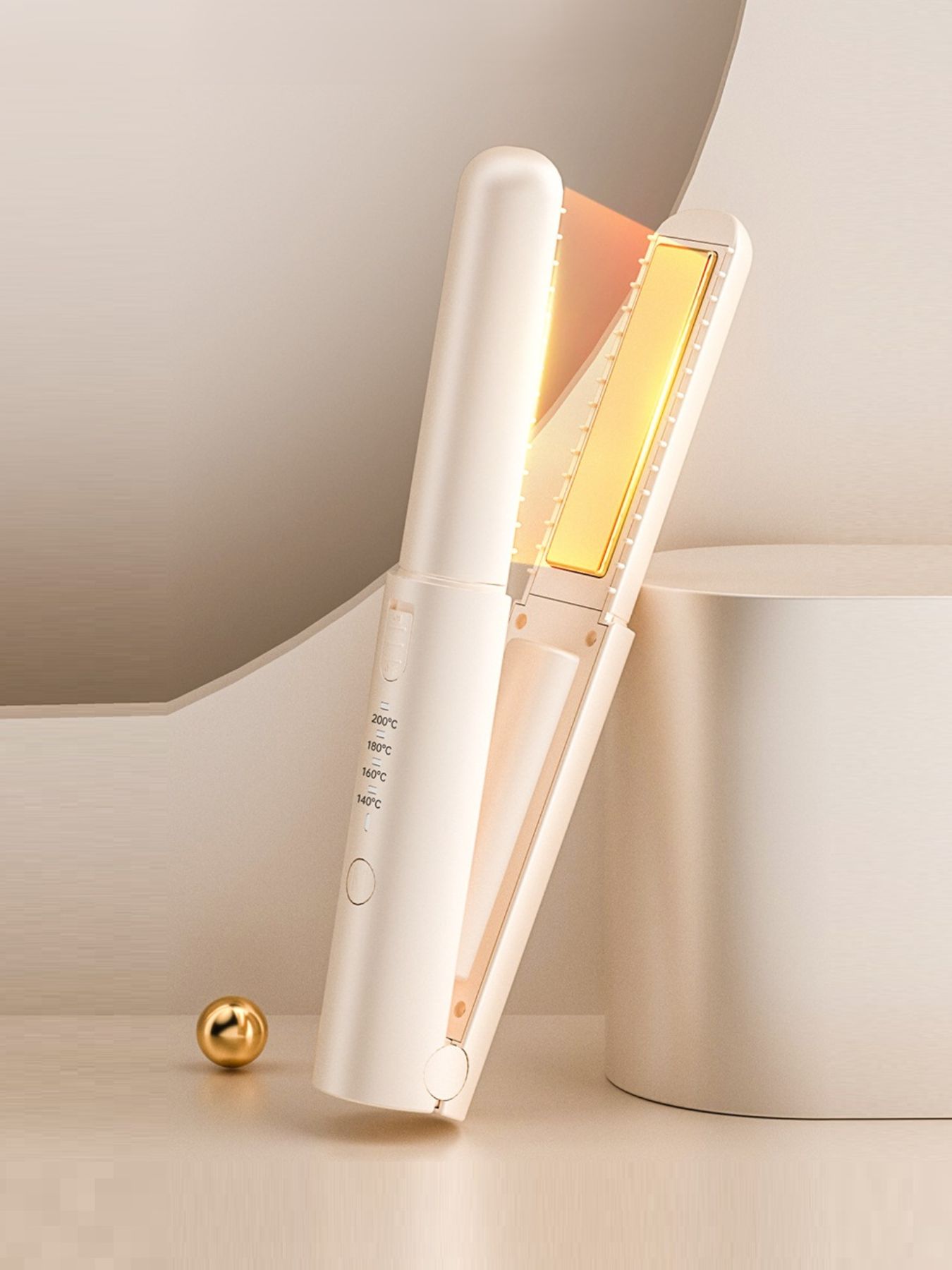 Adjustable Temperature Hair Straightener - cas7m