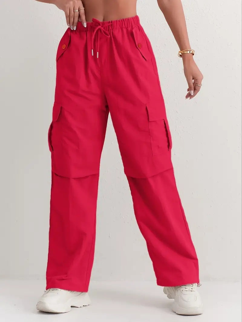 High Waist Drooping Quick-drying Leisure Wide Leg Track Pants - cas7m
