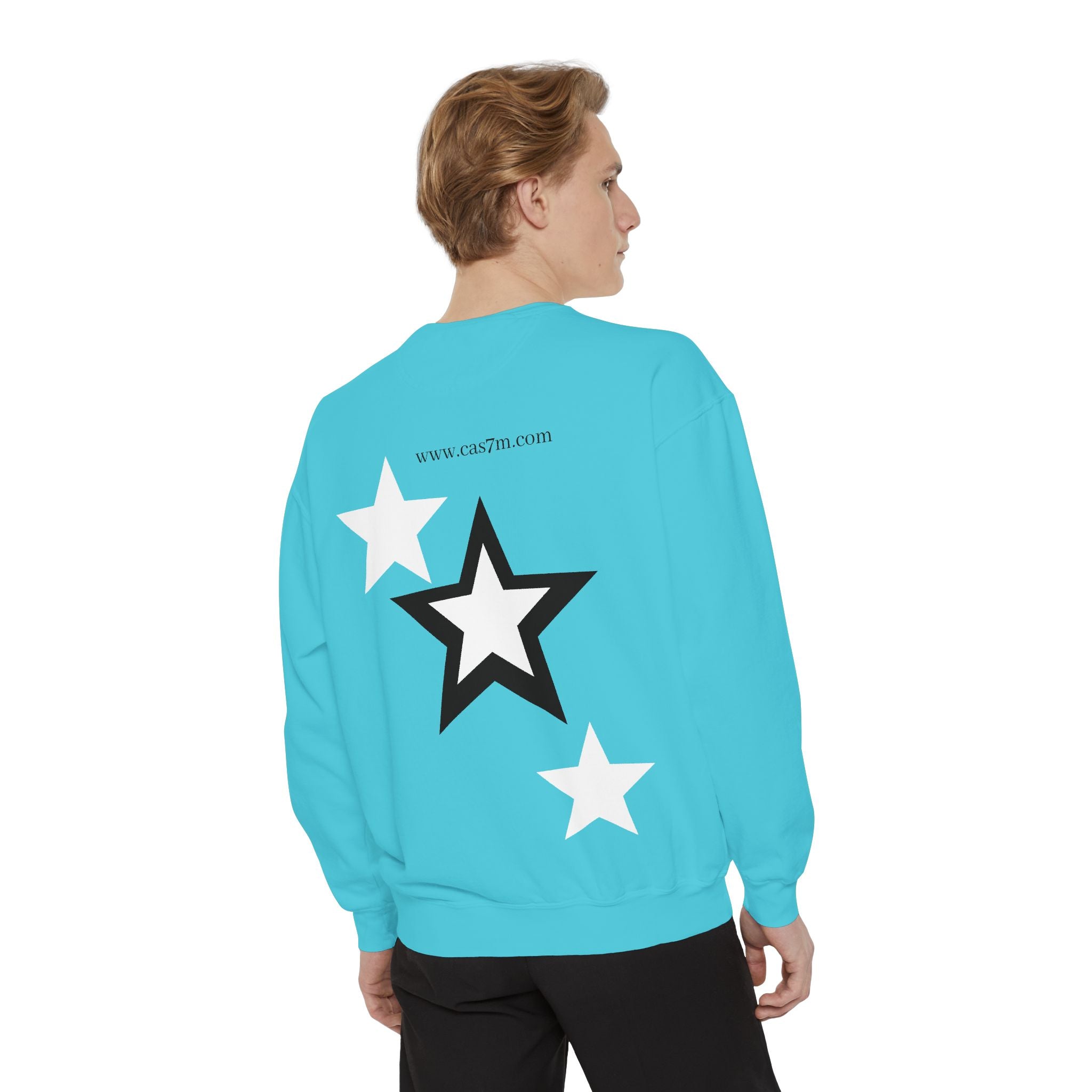 Unisex Garment-Dyed Sweatshirt - cas7m