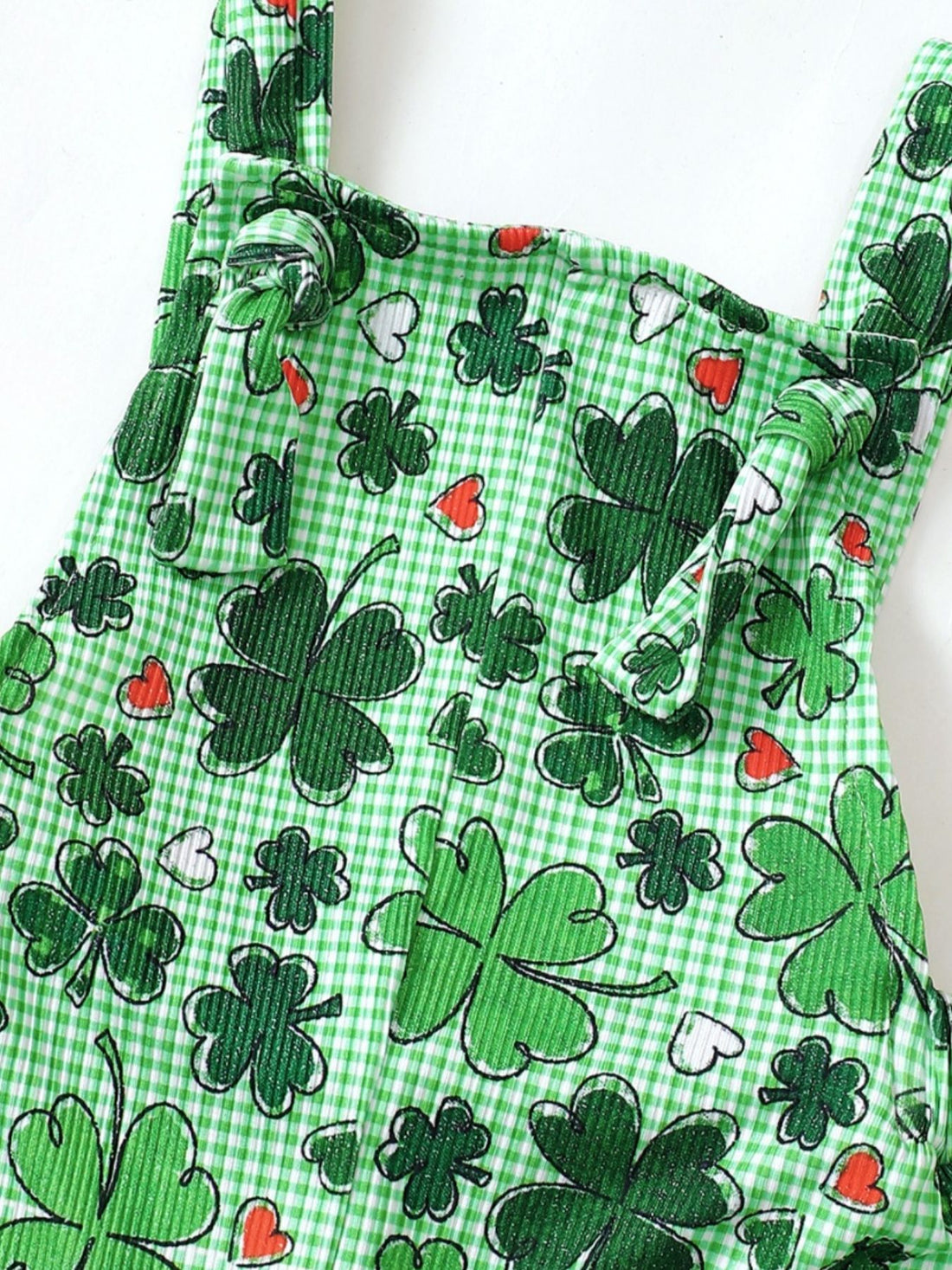Children's Printed Flare Overalls - cas7m