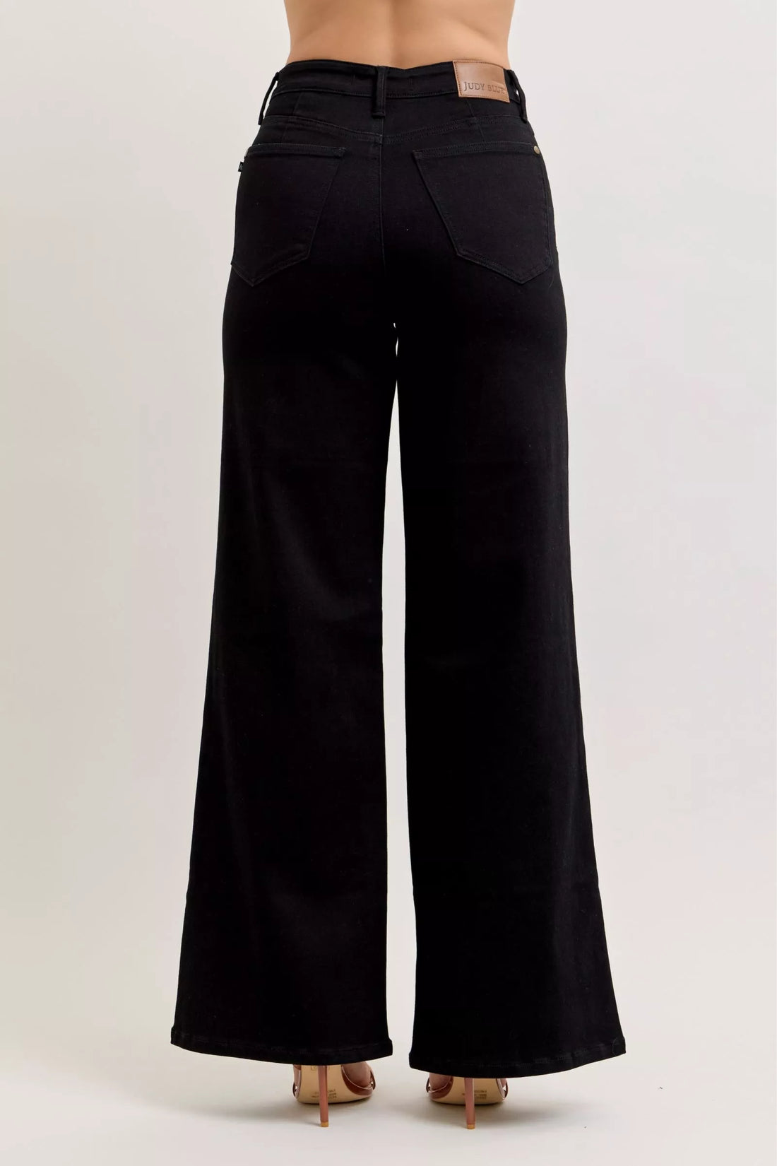 Judy Blue High-Waisted Wide Leg Jeans - cas7m