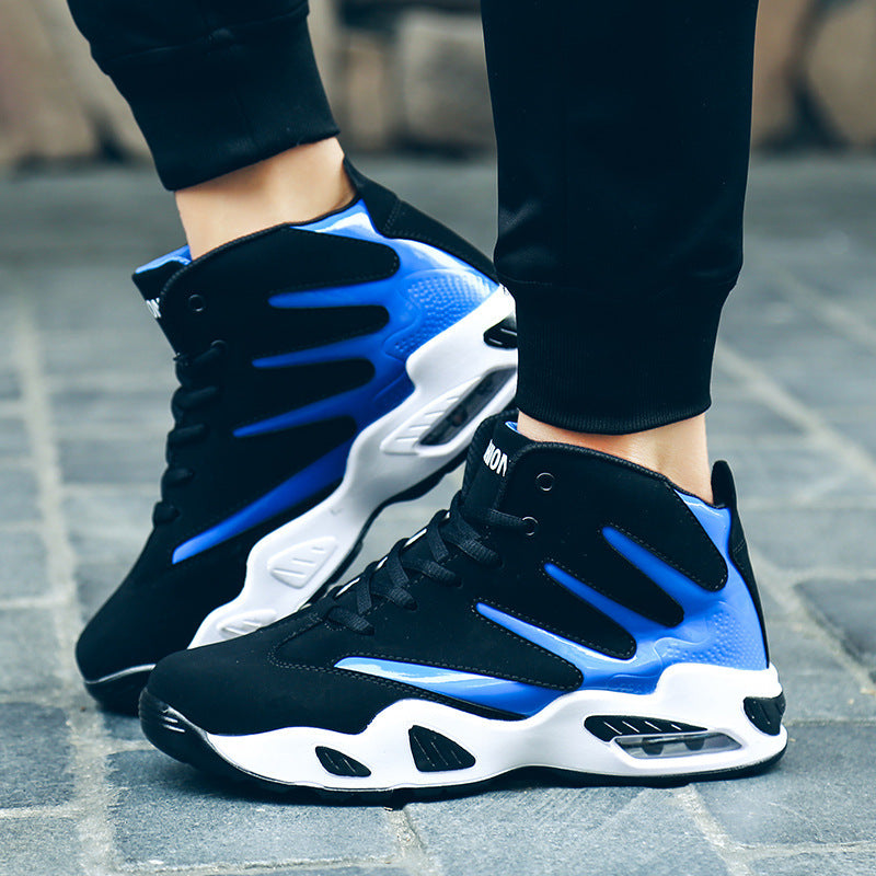 Men Air Cushion Basketball Shoes Wear-resistant Sneakers For Men Hommel Basketball Boots Sneakers Men - cas7m
