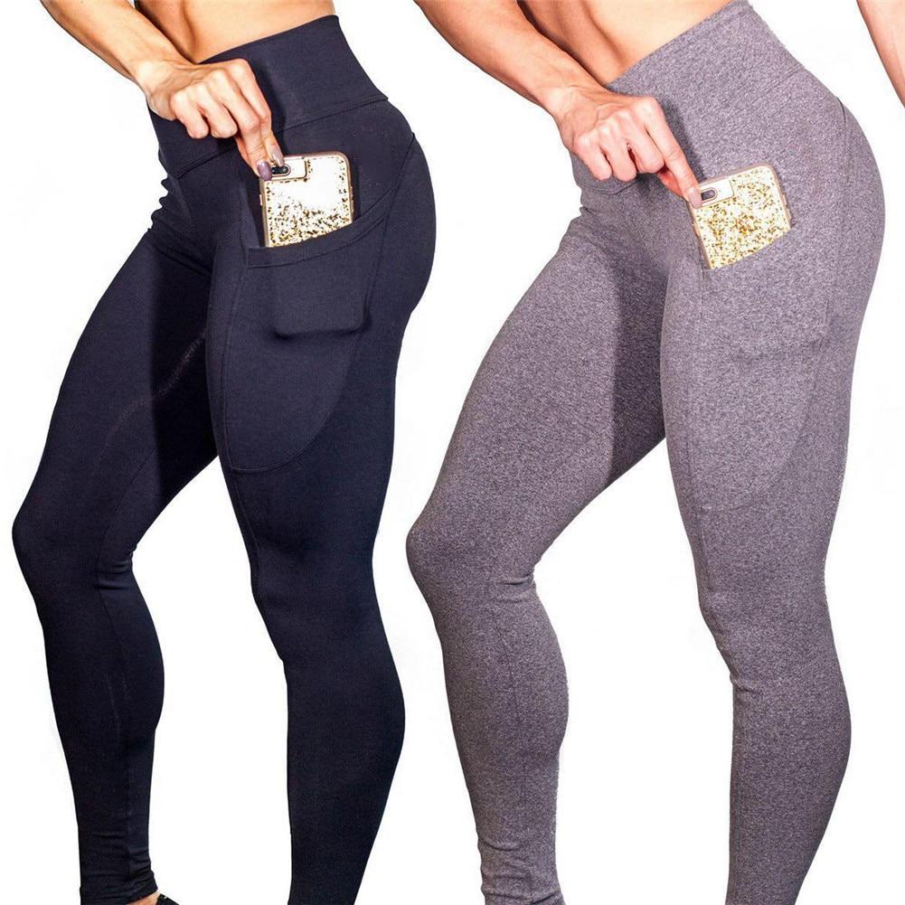 EP Sexy Push Up Black Leggings Women Fshion High Waist Workout - cas7m