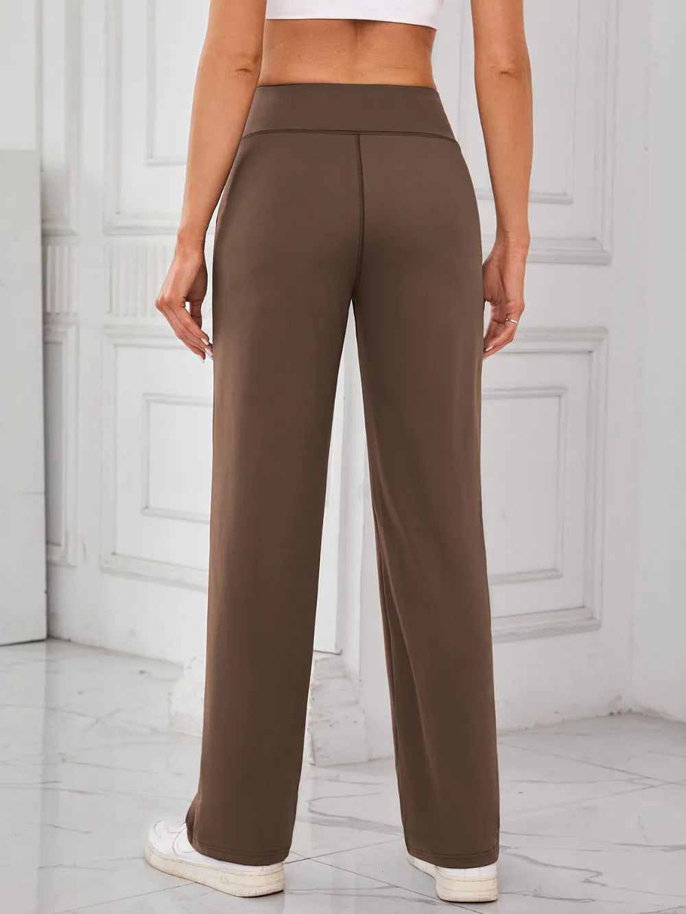Basic Stretch Nylon-Spandex Leggings - Comfortable & Stylish - cas7m