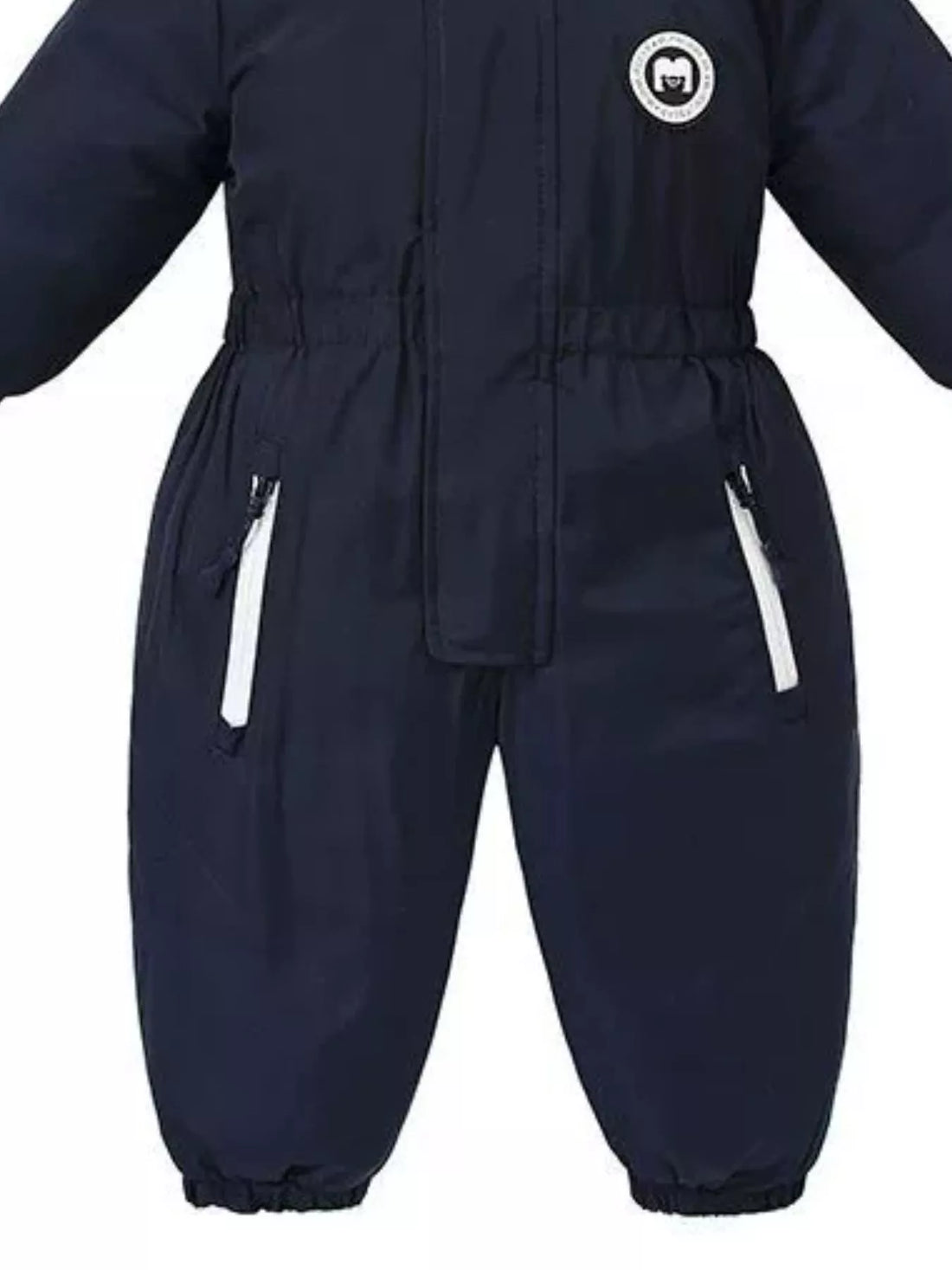 Children's Faux Fur Hood One-Piece - cas7m