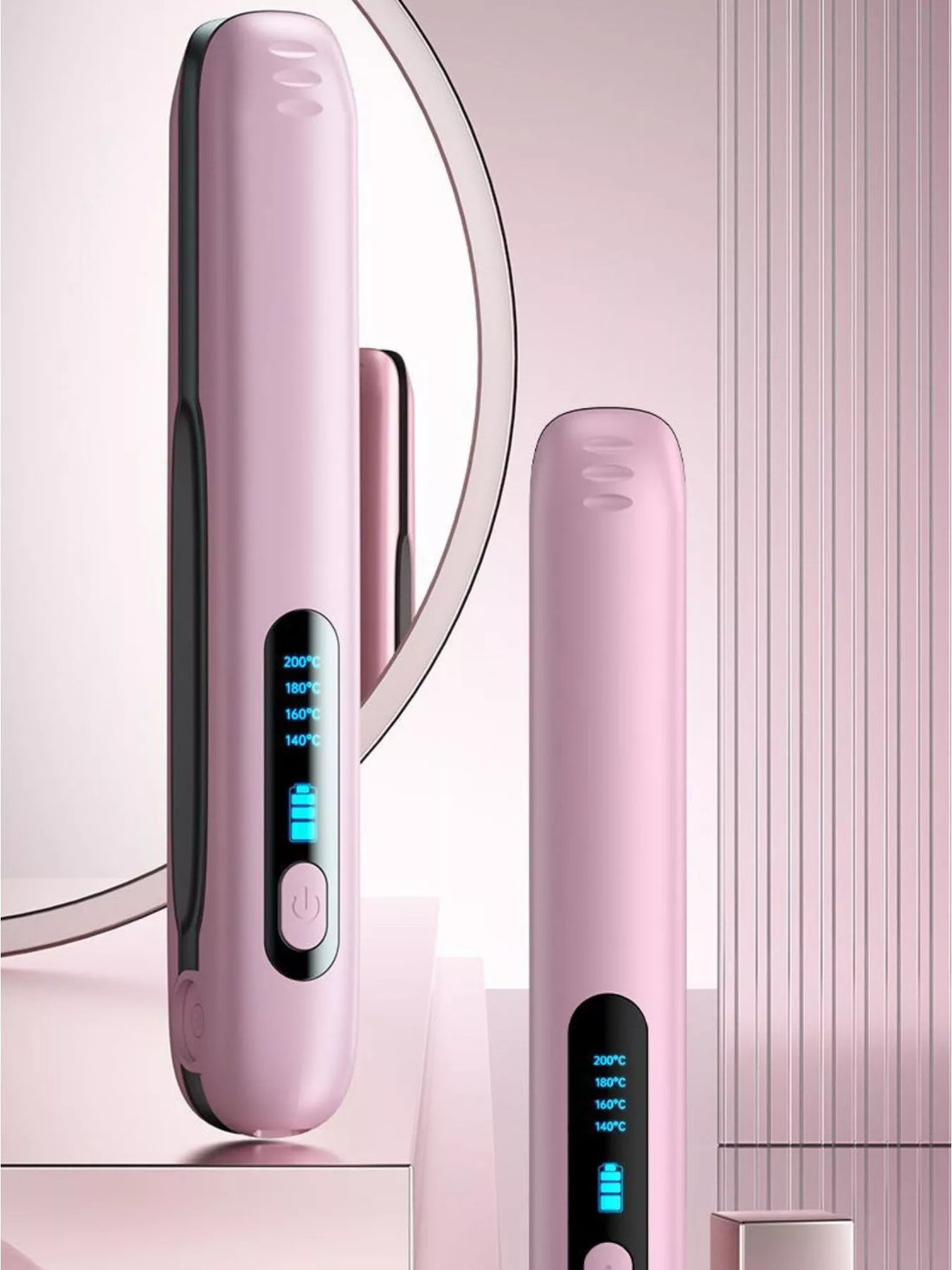 QuickHeat Pro Hair Straightener: Salon Smooth Anywhere - cas7m