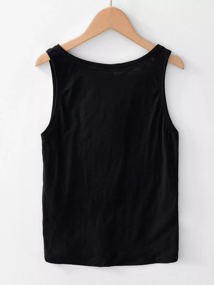 Men's Plus Size Essential Soft Cotton Tank Top - cas7m