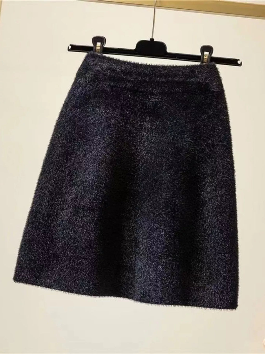 Plush Knit Mini Skirt - cas7m