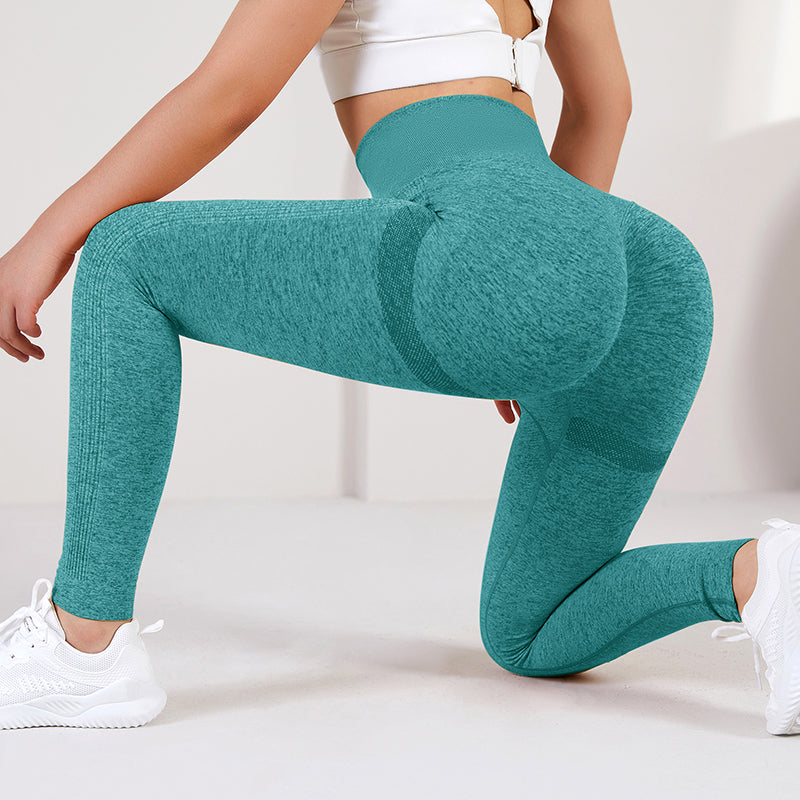 Fitness Yoga Pants Butt Lifting Seamless Leggings Women Gym - cas7m