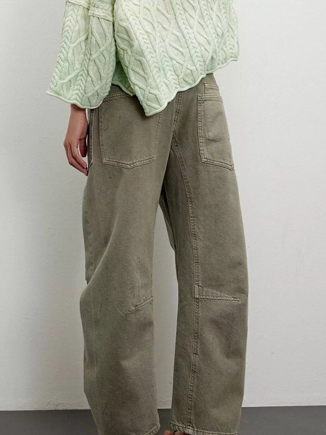 Washed Relaxed Fit Jeans - cas7m