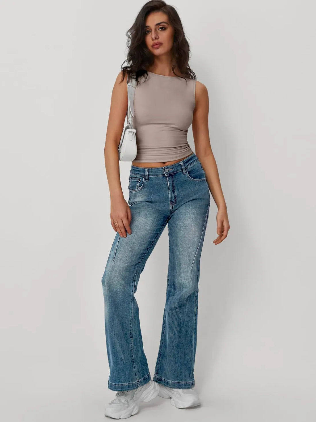 2 Piece Round Neck Tank - cas7m
