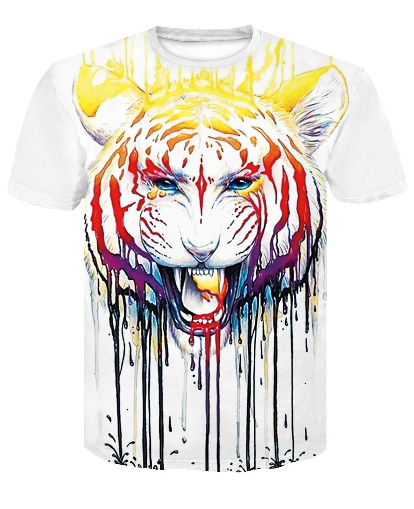 Men's 3D printed T-shirt - cas7m