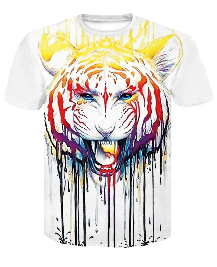 Men's 3D printed T-shirt - cas7m