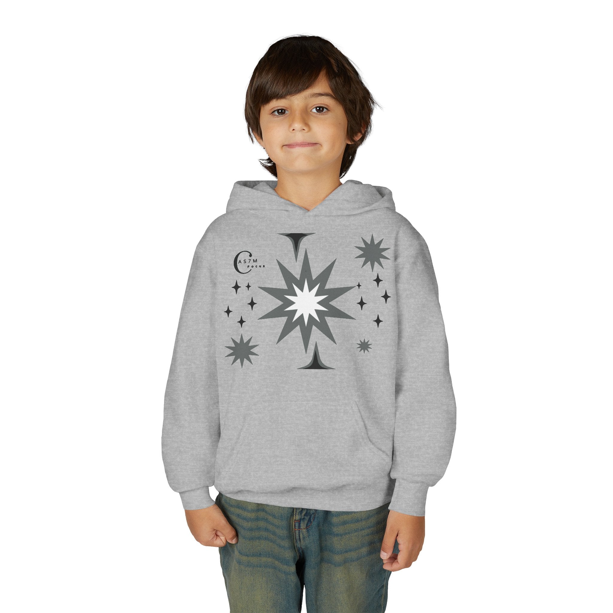Youth Heavy Blend Hooded Sweatshirt - cas7m