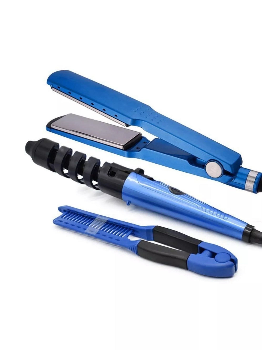 Rapid Heat Salon Curling Iron - Versatile Hair Styling Tool - cas7m