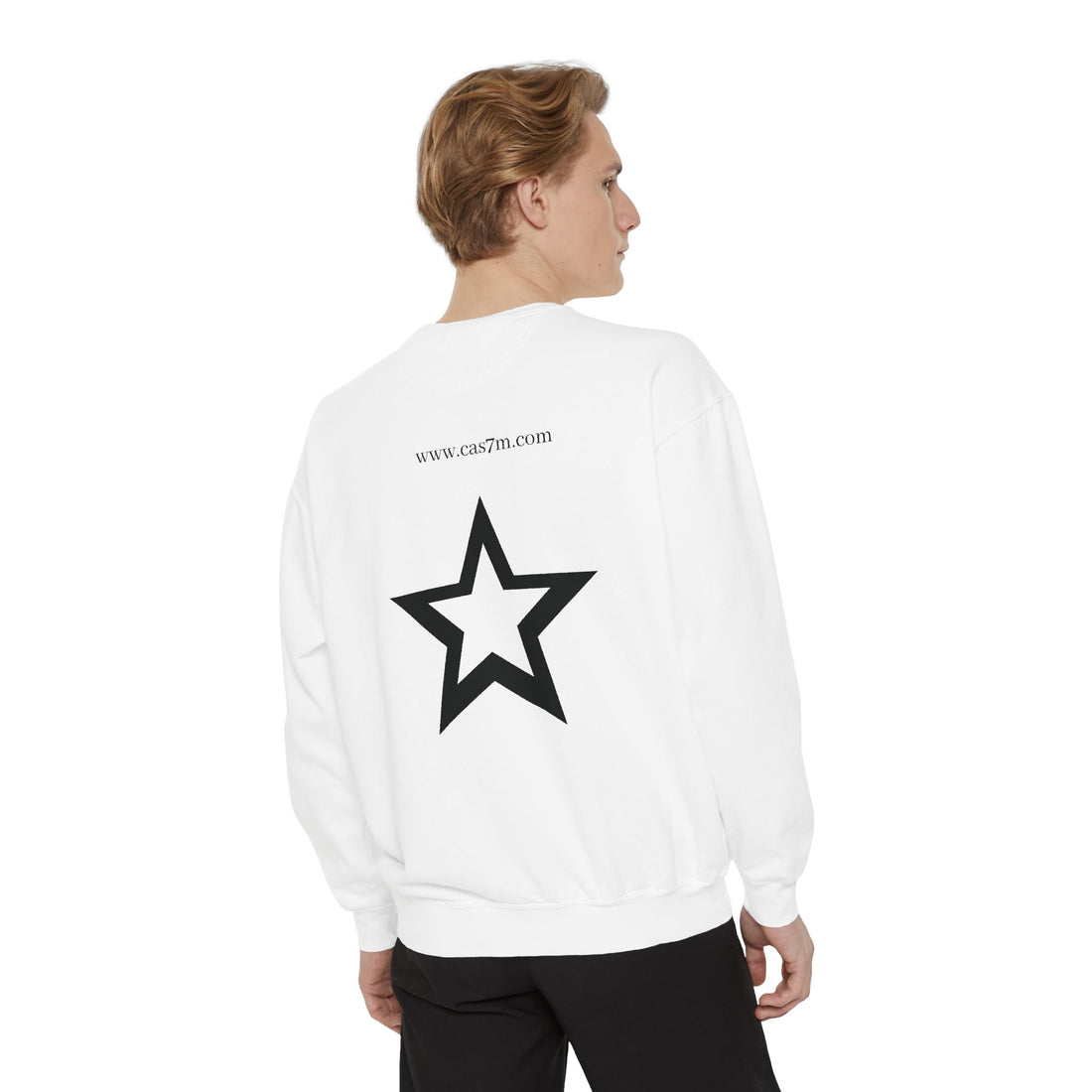 Unisex Garment-Dyed Sweatshirt - cas7m