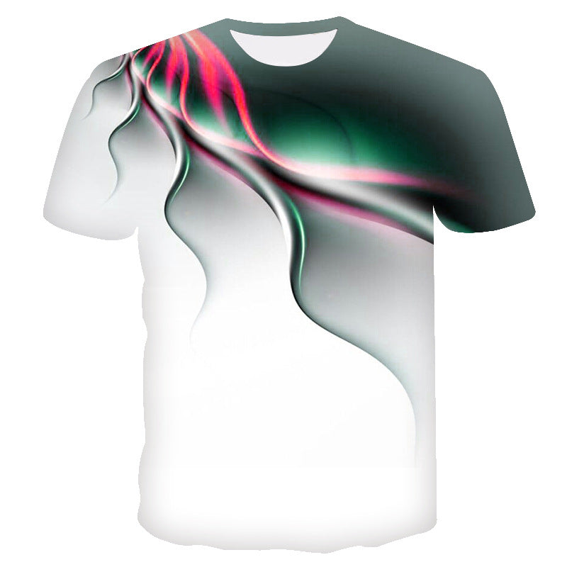 Personalized 3D digital printed T-shirt - cas7m