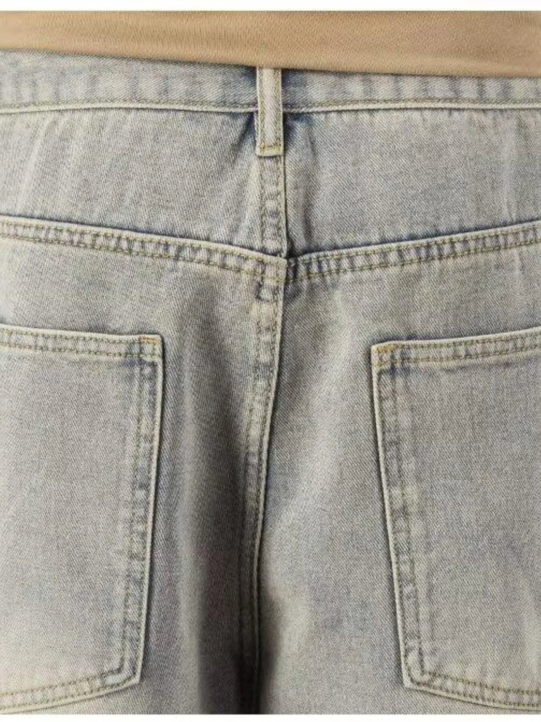Men's Full Size Distressed Denim Shorts Plus Size - cas7m