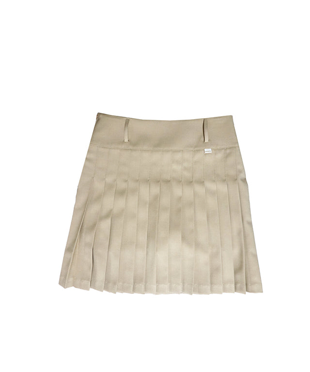 BENECIA 12 Cera Pleated Skirt - Beige