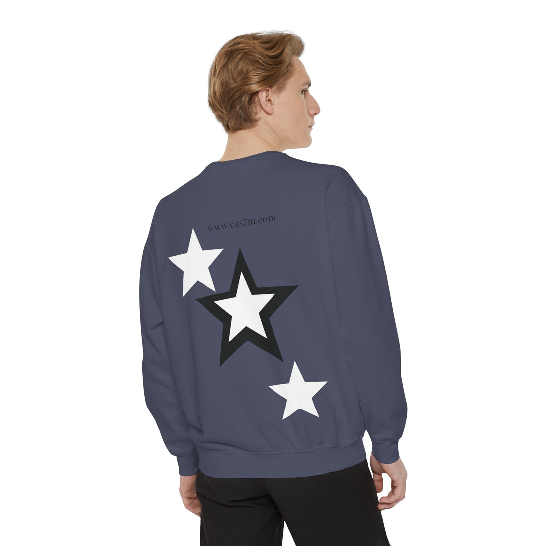 Unisex Garment-Dyed Sweatshirt - cas7m