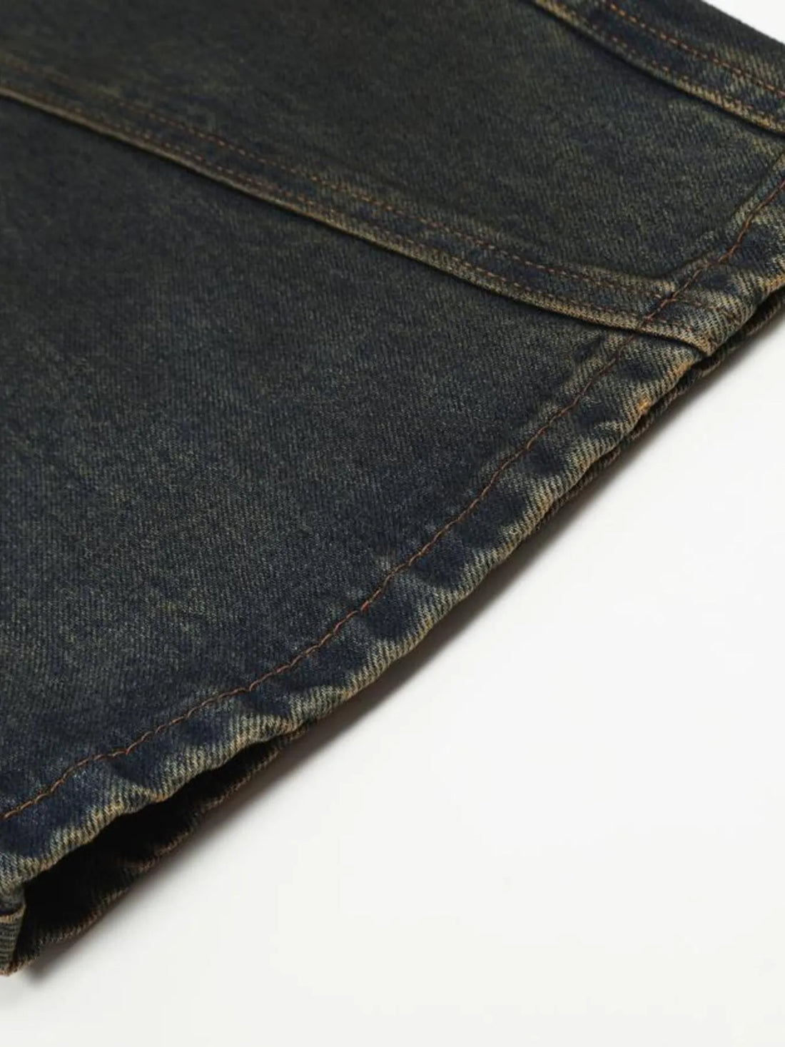 Men's Washed Flare Jeans - cas7m