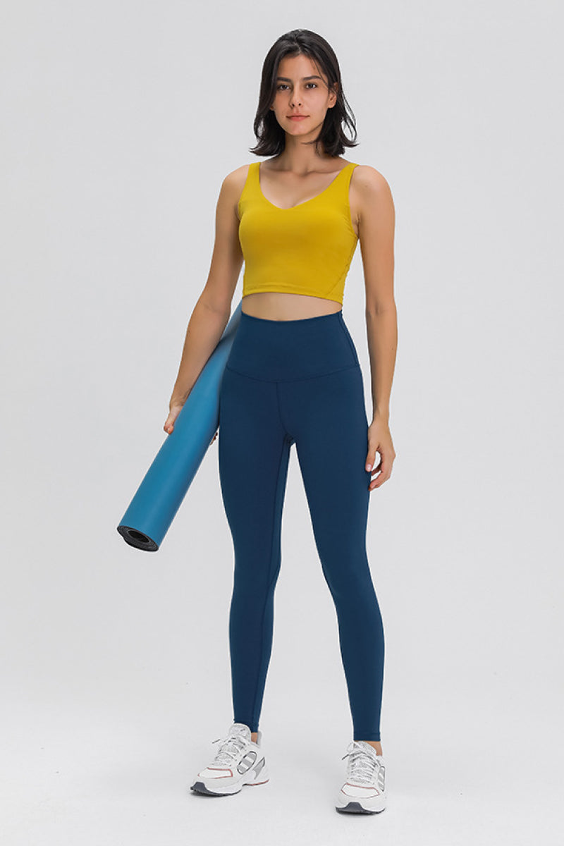Millennia Scoop Back Sports Bra - cas7m