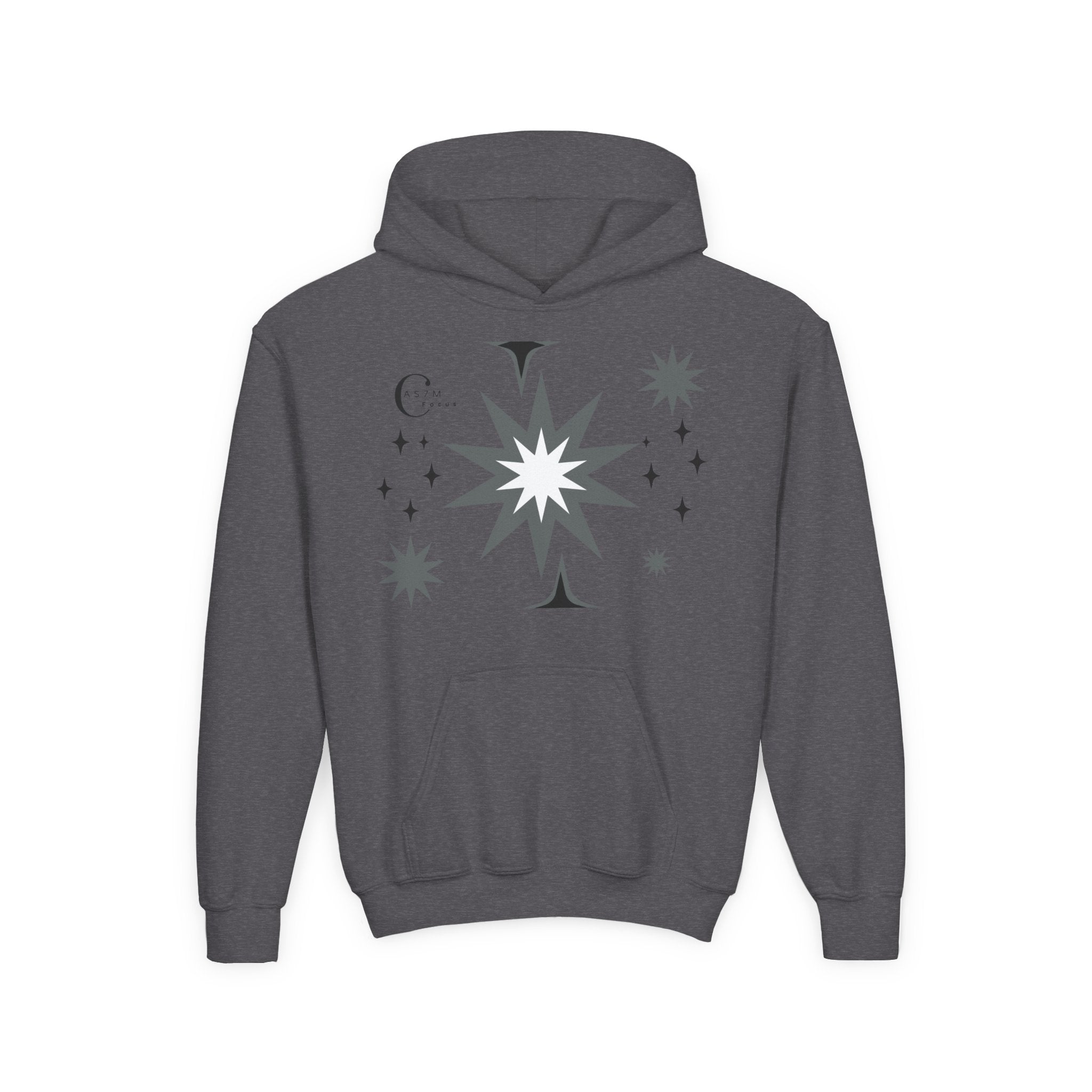Youth Heavy Blend Hooded Sweatshirt - cas7m