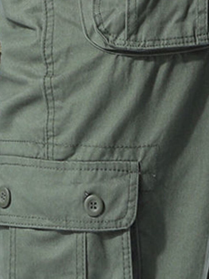 Men's Plus Size Relaxed Fit Cargo Pants - cas7m