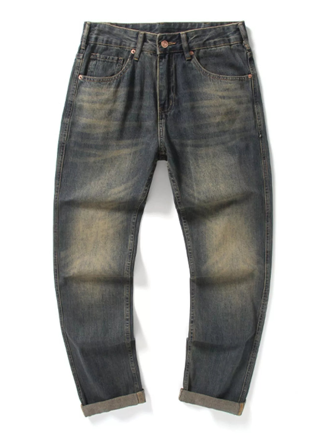 Men's Relaxed Fit Jeans - cas7m
