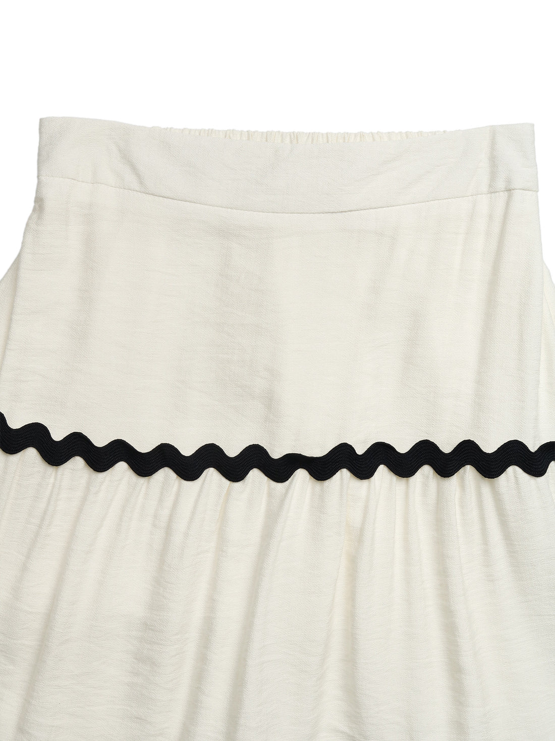 Tiered Flowy Midi Skirt - cas7m