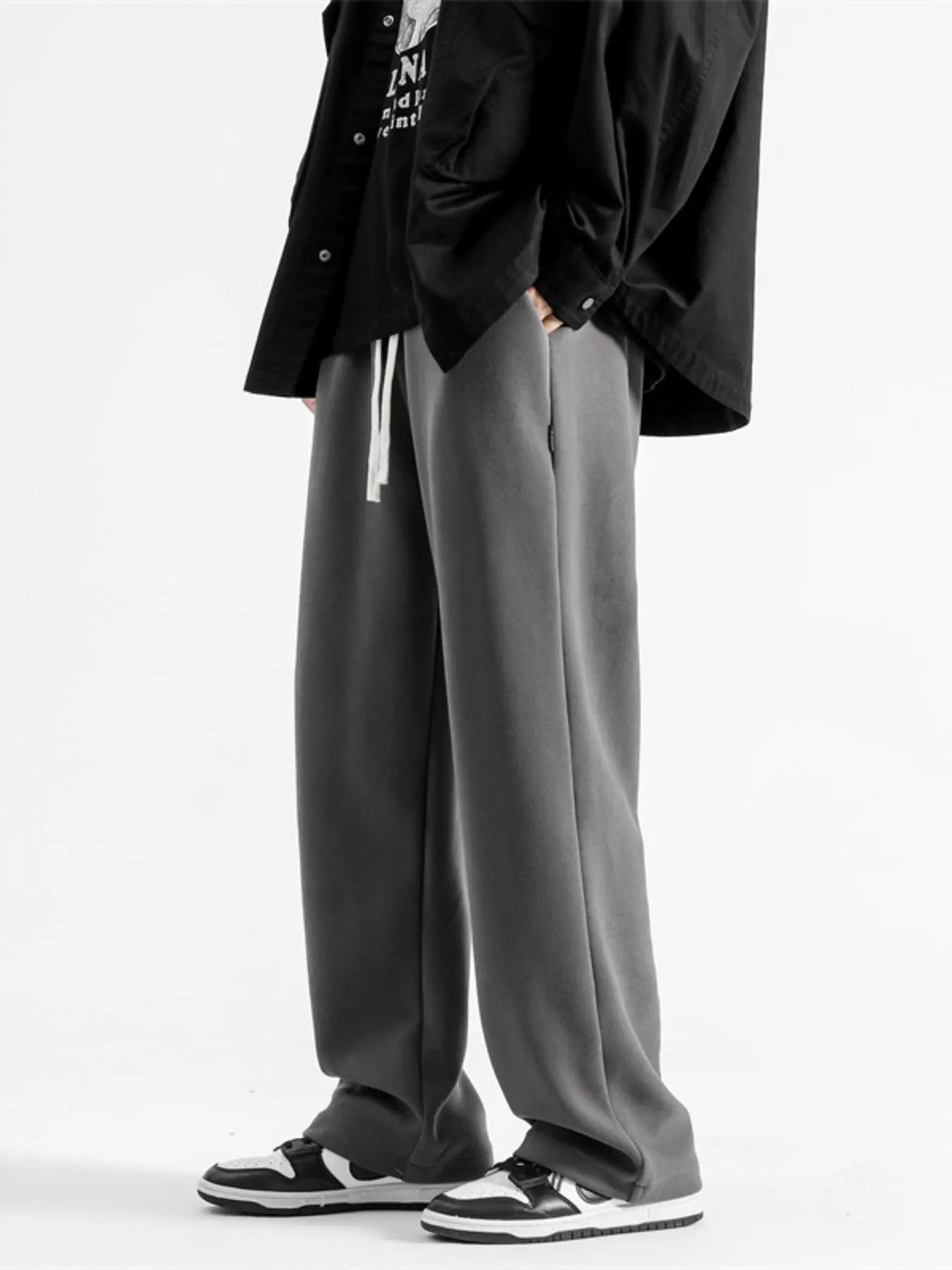 Men's Full Size Casual Loose Fit Sweatpants Plus Size - cas7m