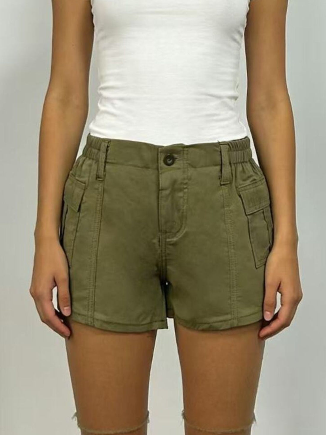 Casual Pocketed Shorts - cas7m