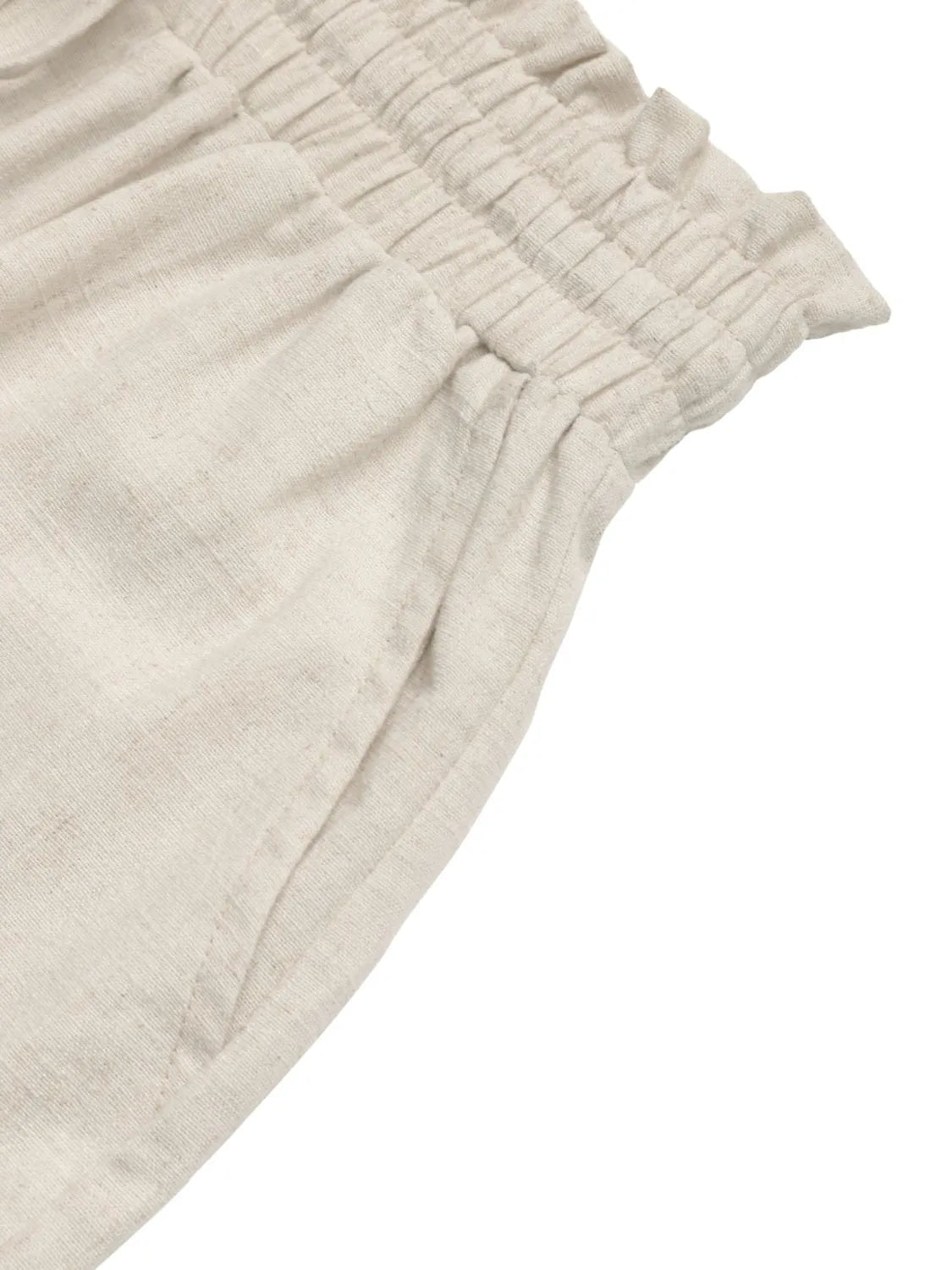 Frill Drawstring Shorts - cas7m