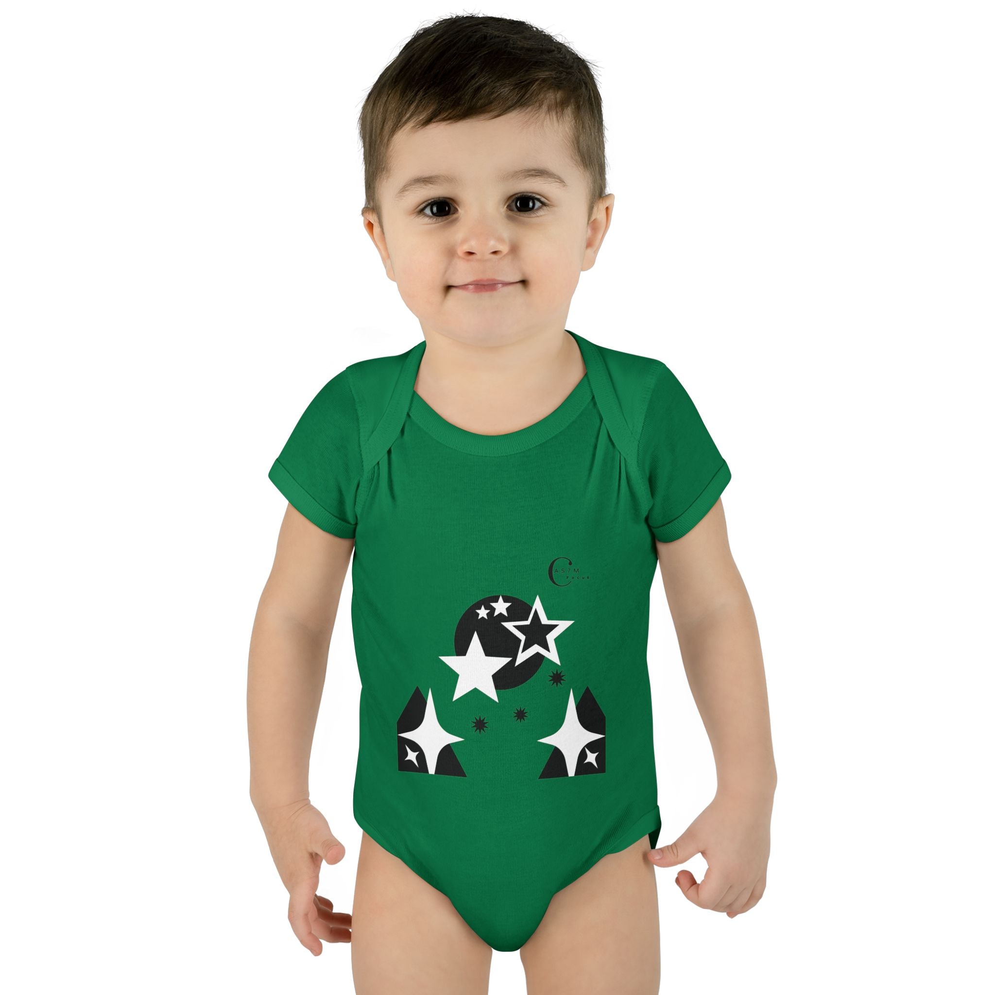 Infant Baby Rib Bodysuit - cas7m