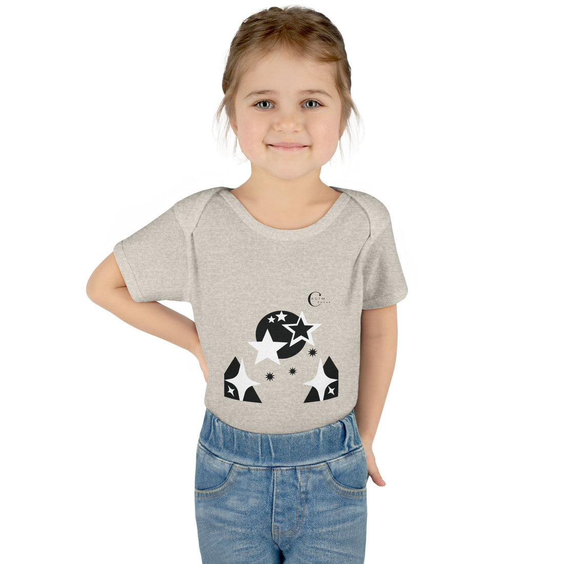 Infant Baby Rib Bodysuit - cas7m