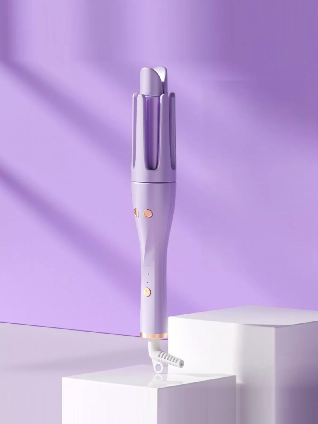 Automatic Rotating 2-in-1 Curling & Straightening Iron - cas7m