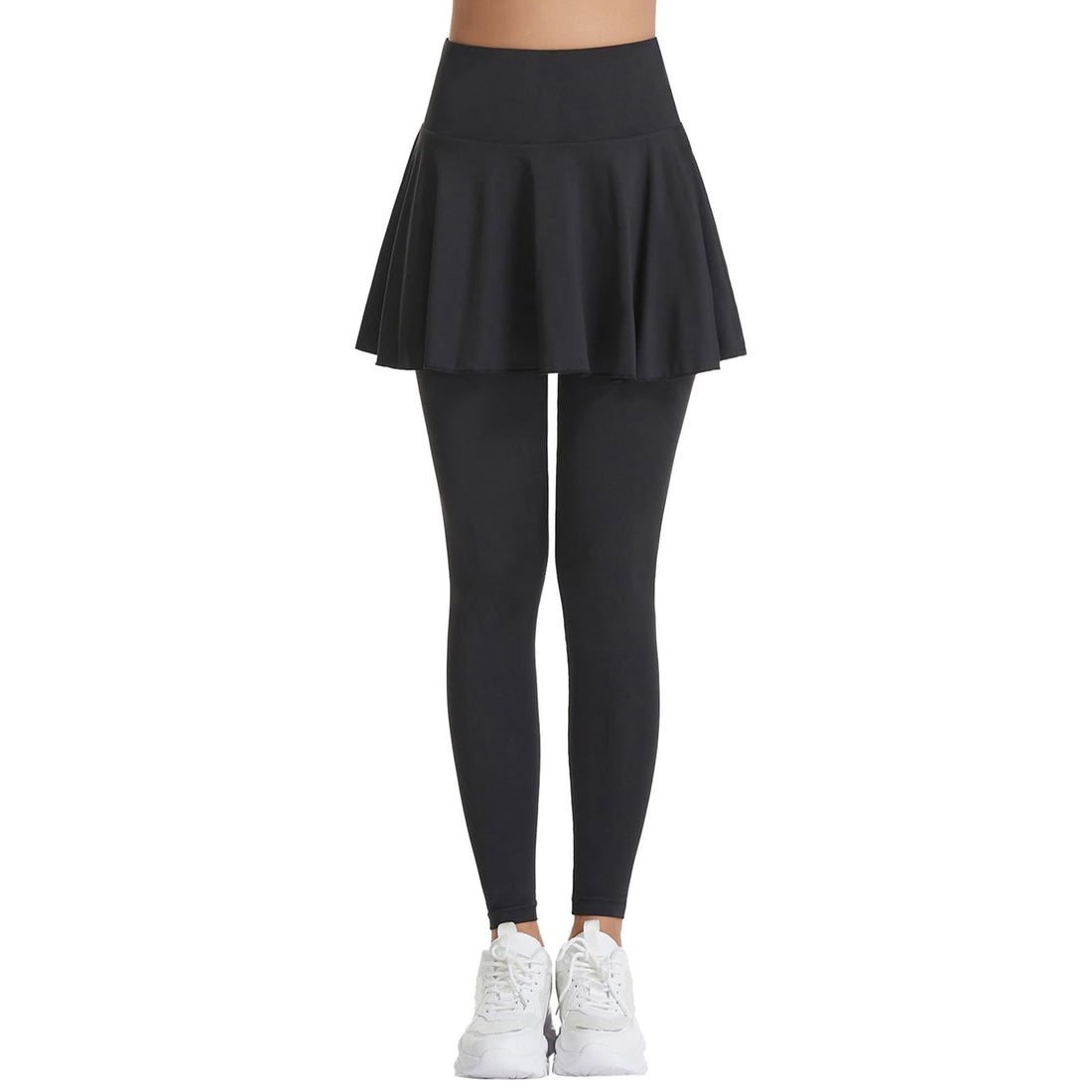 FlareFit Women's High Waist Bootcut Yoga Pants with Pockets - cas7m