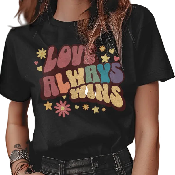 European And American Digital Printed Casual Round Neck Short Sleeves - cas7m