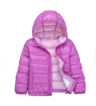 Children's lightweight down jacket - cas7m