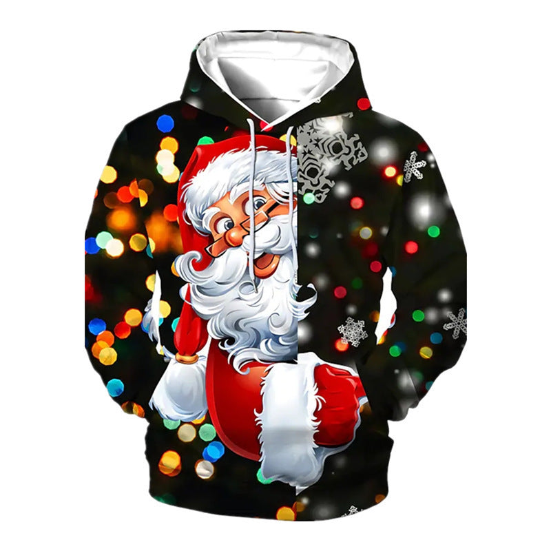 Santa Claus 3d Printed Hoodie - cas7m