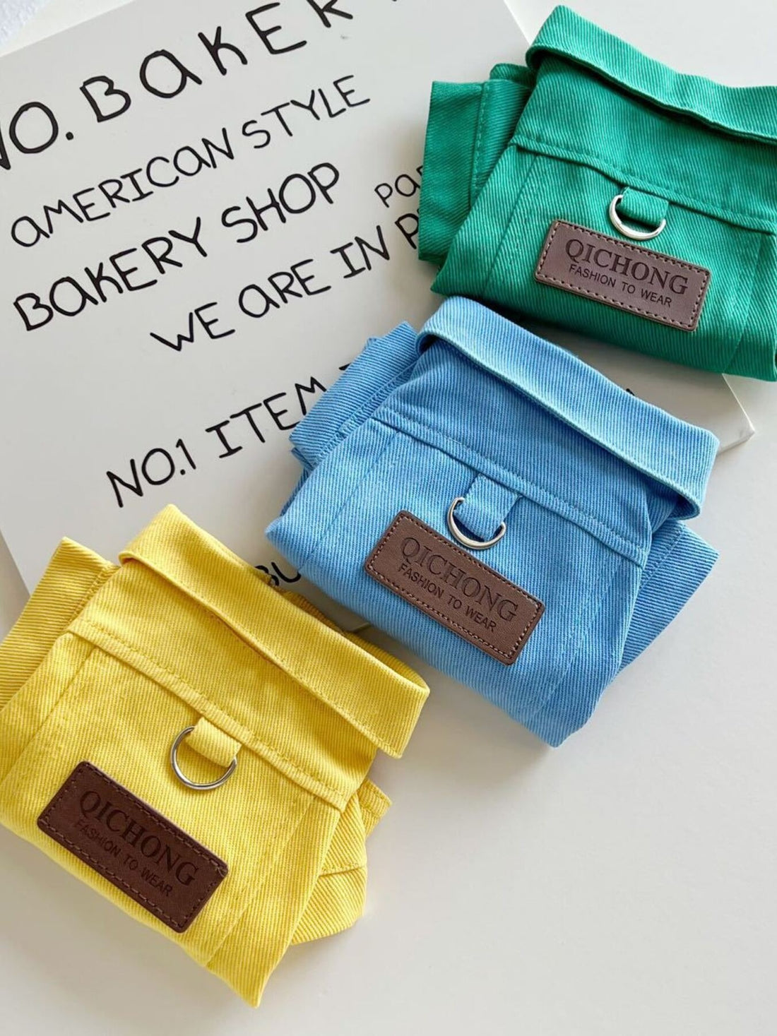 Denim Pet Jacket - cas7m