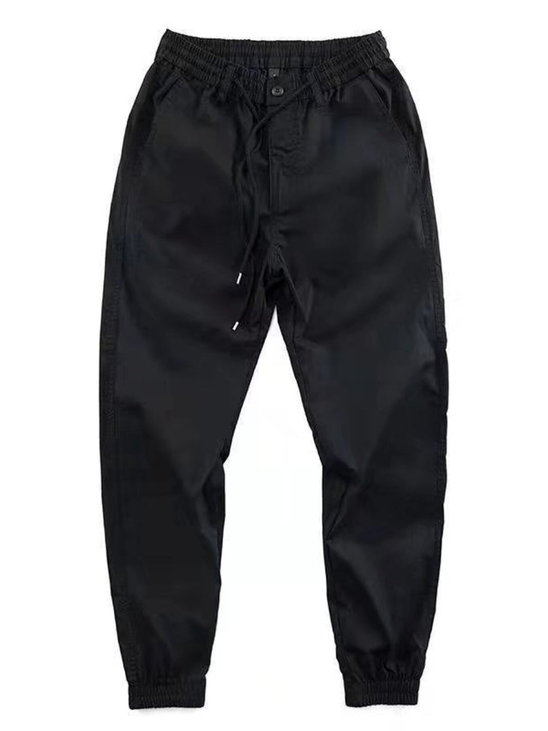 Men's Plus Size Casual Drawstring Loose Fit Joggers - cas7m