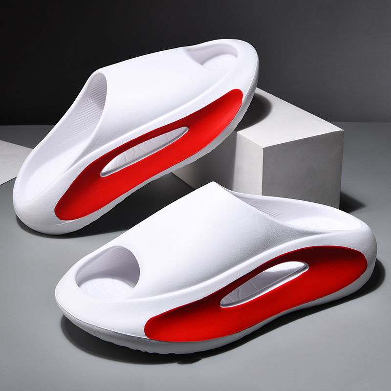 Ins Slippers Women Men Peep Toe Slipper Summer Hollow Unisex Sports Beach Shoes - cas7m