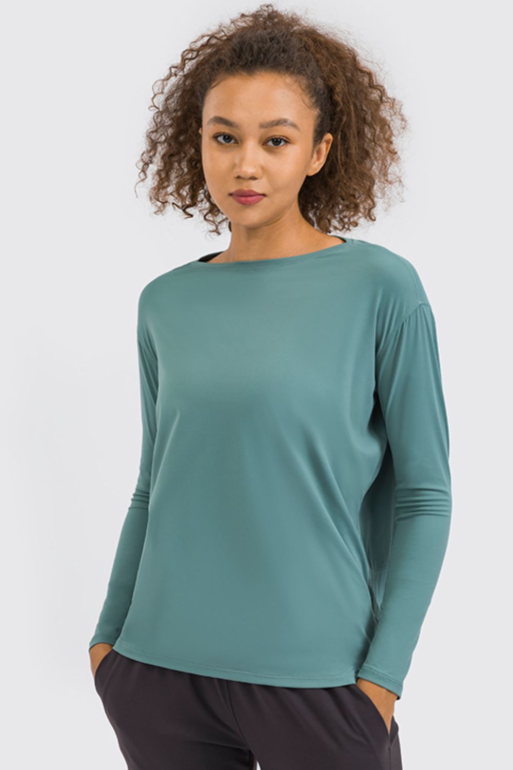 Millennia Loose Fit Active Top - cas7m