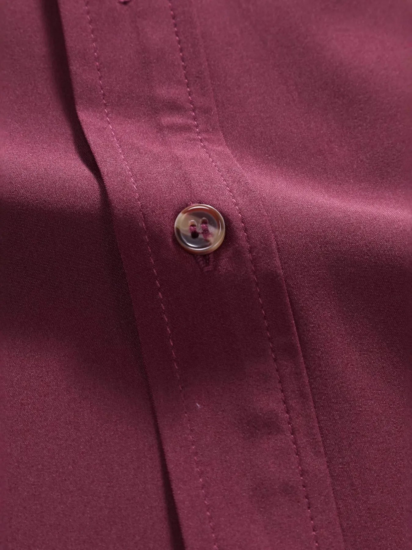 Men's Casual Solid Color Short Sleeve Shirt - cas7m