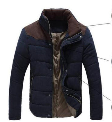 Warm Causal Parkas Male Outerwear Windbreak Jackets Coats - cas7m