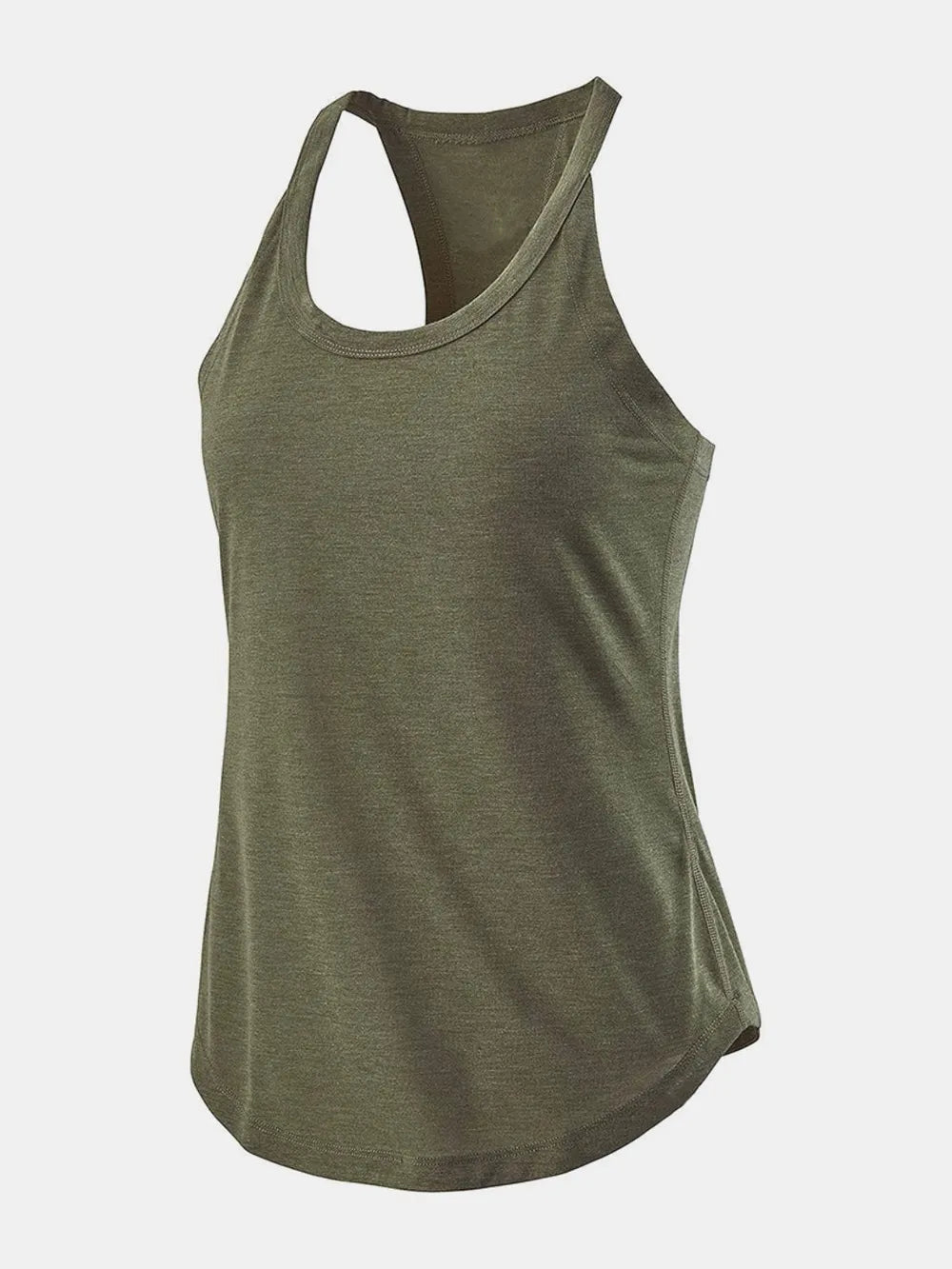 Scoop Neck Active Tank - cas7m