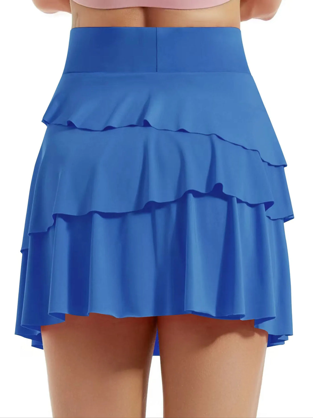 Tiered Ruffle Active Skort - cas7m