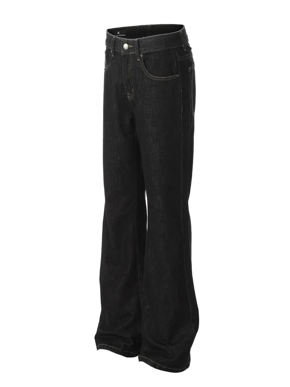 Men's Straight Leg Jeans with Pockets - cas7m